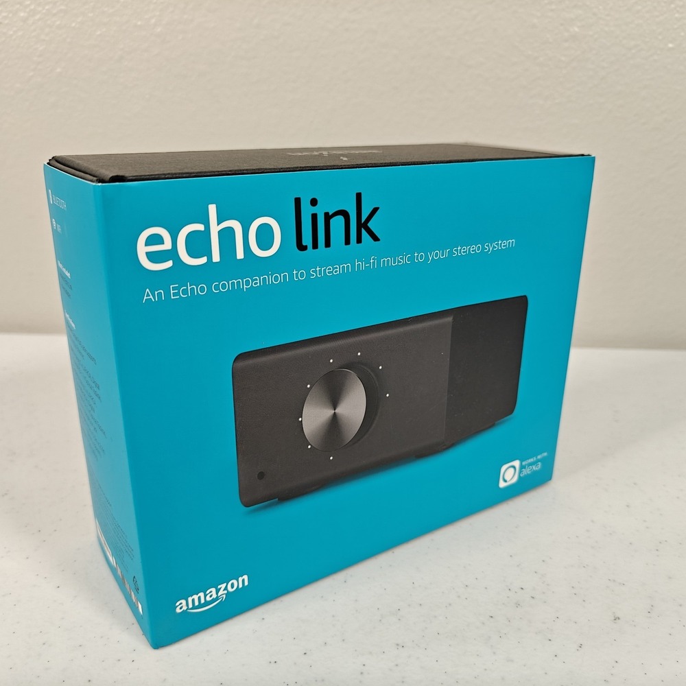 Amazon Echo Link SXP16E Stereo Audio Streamer DAC Alexa Hi-Fi Amplifier NEW SEAL